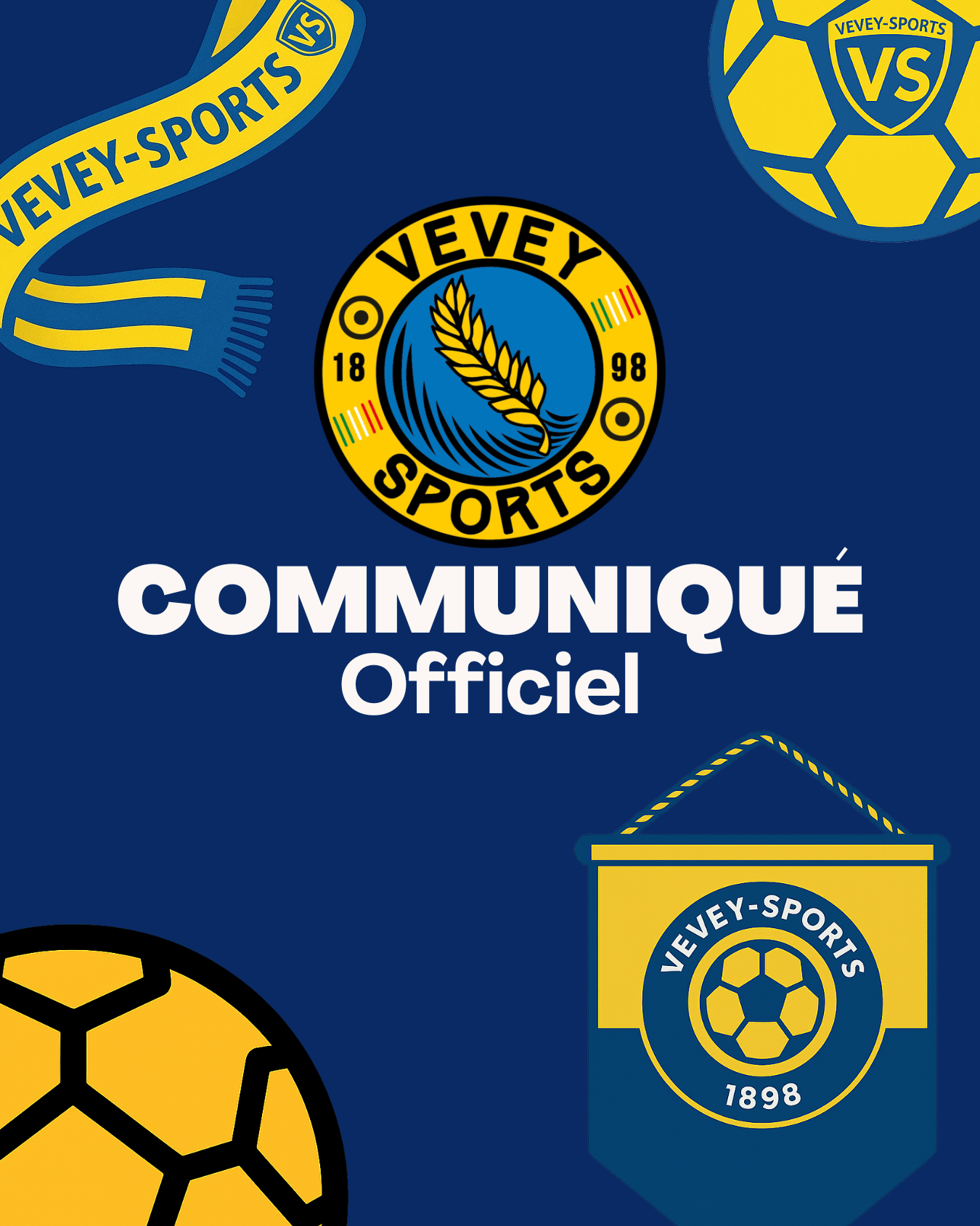COMMUNIQUÉ OFFICIEL – VEVEY-SPORTS